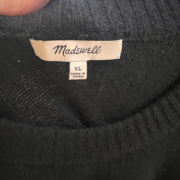 Madewell Gladwell Balloon-Sleeve Pullover Sweater - Picture 3 of 3